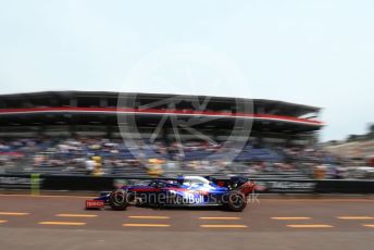 World © Octane Photographic Ltd. Formula 1 – Monaco GP. Practice 3. Scuderia Toro Rosso STR14 – Alexander Albon. Monte-Carlo, Monaco. Saturday 25th May 2019.