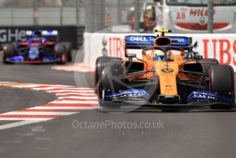 World © Octane Photographic Ltd. Formula 1 – Monaco GP. Qualifying. McLaren MCL34 – Lando Norris. Monte-Carlo, Monaco. Saturday 25th May 2019.