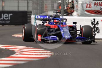World © Octane Photographic Ltd. Formula 1 – Monaco GP. Qualifying. Scuderia Toro Rosso STR14 – Daniil Kvyat. Monte-Carlo, Monaco. Saturday 25th May 2019.