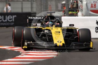 World © Octane Photographic Ltd. Formula 1 – Monaco GP. Qualifying. Renault Sport F1 Team RS19 – Daniel Ricciardo. Monte-Carlo, Monaco. Saturday 25th May 2019.
