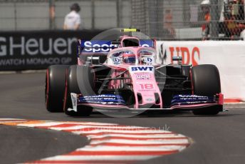 World © Octane Photographic Ltd. Formula 1 – Monaco GP. Qualifying. SportPesa Racing Point RP19 – Lance Stroll. Monte-Carlo, Monaco. Saturday 25th May 2019.