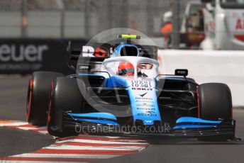 World © Octane Photographic Ltd. Formula 1 – Monaco GP. Qualifying. ROKiT Williams Racing FW42 – Robert Kubica. Monte-Carlo, Monaco. Saturday 25th May 2019.