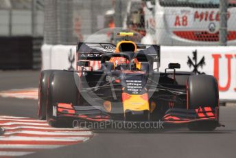 World © Octane Photographic Ltd. Formula 1 – Monaco GP. Qualifying. Aston Martin Red Bull Racing RB15 – Pierre Gasly. Monte-Carlo, Monaco. Saturday 25th May 2019.