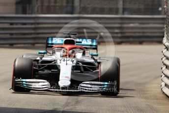 World © Octane Photographic Ltd. Formula 1 – Monaco GP. Qualifying. Mercedes AMG Petronas Motorsport AMG F1 W10 EQ Power+ - Lewis Hamilton. Monte-Carlo, Monaco. Saturday 25th May 2019.