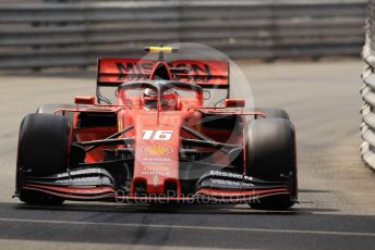 World © Octane Photographic Ltd. Formula 1 – Monaco GP. Qualifying. Scuderia Ferrari SF90 – Charles Leclerc. Monte-Carlo, Monaco. Saturday 25th May 2019.