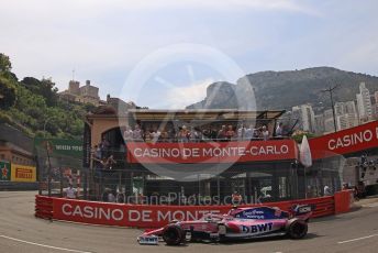 World © Octane Photographic Ltd. Formula 1 – Monaco GP. Qualifying. SportPesa Racing Point RP19 – Lance Stroll. Monte-Carlo, Monaco. Saturday 25th May 2019.