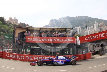 World © Octane Photographic Ltd. Formula 1 – Monaco GP. Qualifying. Scuderia Toro Rosso STR14 – Alexander Albon. Monte-Carlo, Monaco. Saturday 25th May 2019.