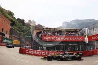 World © Octane Photographic Ltd. Formula 1 – Monaco GP. Qualifying. Renault Sport F1 Team RS19 – Daniel Ricciardo. Monte-Carlo, Monaco. Saturday 25th May 2019.