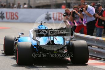 World © Octane Photographic Ltd. Formula 1 – Monaco GP. Qualifying. ROKiT Williams Racing FW 42 – George Russell. Monte-Carlo, Monaco. Saturday 25th May 2019.