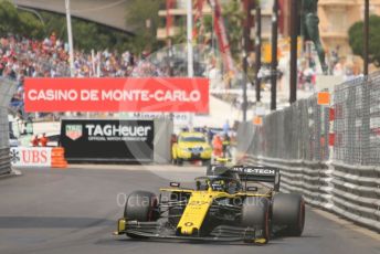 World © Octane Photographic Ltd. Formula 1 – Monaco GP. Qualifying. Renault Sport F1 Team RS19 – Daniel Ricciardo. Monte-Carlo, Monaco. Saturday 25th May 2019.