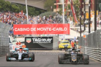 World © Octane Photographic Ltd. Formula 1 – Monaco GP. Qualifying. Rich Energy Haas F1 Team VF19 – Romain Grosjean. Monte-Carlo, Monaco. Saturday 25th May 2019.