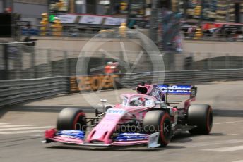 World © Octane Photographic Ltd. Formula 1 – Monaco GP. Qualifying. SportPesa Racing Point RP19 - Sergio Perez. Monte-Carlo, Monaco. Saturday 25th May 2019.