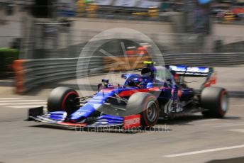 World © Octane Photographic Ltd. Formula 1 – Monaco GP. Qualifying. Scuderia Toro Rosso STR14 – Alexander Albon. Monte-Carlo, Monaco. Saturday 25th May 2019.