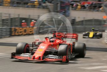 World © Octane Photographic Ltd. Formula 1 – Monaco GP. Qualifying. Scuderia Ferrari SF90 – Sebastian Vettel. Monte-Carlo, Monaco. Saturday 25th May 2019.