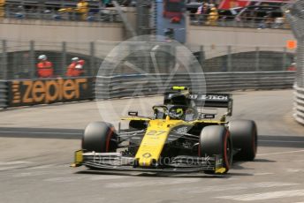 World © Octane Photographic Ltd. Formula 1 – Monaco GP. Qualifying. Renault Sport F1 Team RS19 – Nico Hulkenberg. Monte-Carlo, Monaco. Saturday 25th May 2019.