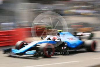 World © Octane Photographic Ltd. Formula 1 – Monaco GP. Qualifying. ROKiT Williams Racing FW42 – Robert Kubica. Monte-Carlo, Monaco. Saturday 25th May 2019.