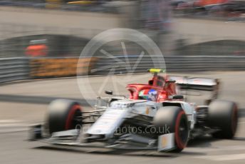 World © Octane Photographic Ltd. Formula 1 – Monaco GP. Qualifying. Alfa Romeo Racing C38 – Antonio Giovinazzi. Monte-Carlo, Monaco. Saturday 25th May 2019.