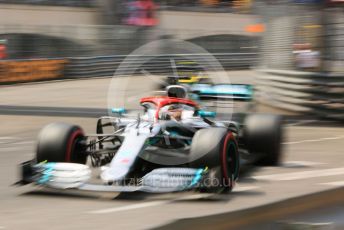 World © Octane Photographic Ltd. Formula 1 – Monaco GP. Qualifying. Mercedes AMG Petronas Motorsport AMG F1 W10 EQ Power+ - Lewis Hamilton. Monte-Carlo, Monaco. Saturday 25th May 2019.