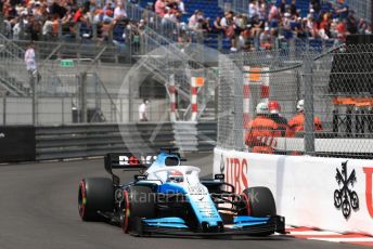 World © Octane Photographic Ltd. Formula 1 – Monaco GP. Qualifying. ROKiT Williams Racing FW 42 – George Russell. Monte-Carlo, Monaco. Saturday 25th May 2019.