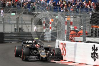 World © Octane Photographic Ltd. Formula 1 – Monaco GP. Qualifying. Rich Energy Haas F1 Team VF19 – Kevin Magnussen. Monte-Carlo, Monaco. Saturday 25th May 2019.