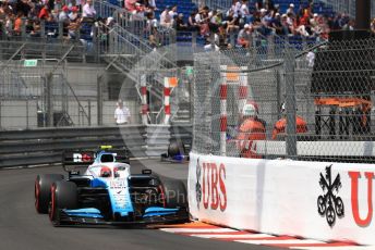 World © Octane Photographic Ltd. Formula 1 – Monaco GP. Qualifying. ROKiT Williams Racing FW42 – Robert Kubica. Monte-Carlo, Monaco. Saturday 25th May 2019.
