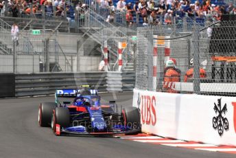 World © Octane Photographic Ltd. Formula 1 – Monaco GP. Qualifying. Scuderia Toro Rosso STR14 – Alexander Albon. Monte-Carlo, Monaco. Saturday 25th May 2019.