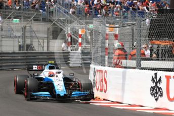 World © Octane Photographic Ltd. Formula 1 – Monaco GP. Qualifying. ROKiT Williams Racing FW42 – Robert Kubica. Monte-Carlo, Monaco. Saturday 25th May 2019.