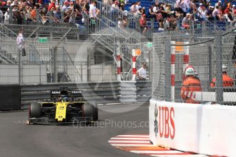 World © Octane Photographic Ltd. Formula 1 – Monaco GP. Qualifying. Renault Sport F1 Team RS19 – Daniel Ricciardo. Monte-Carlo, Monaco. Saturday 25th May 2019.
