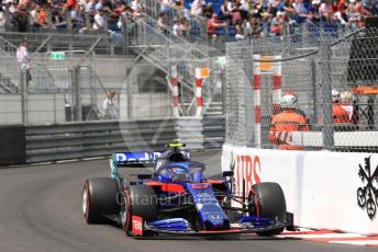 World © Octane Photographic Ltd. Formula 1 – Monaco GP. Qualifying. Scuderia Toro Rosso STR14 – Alexander Albon. Monte-Carlo, Monaco. Saturday 25th May 2019.