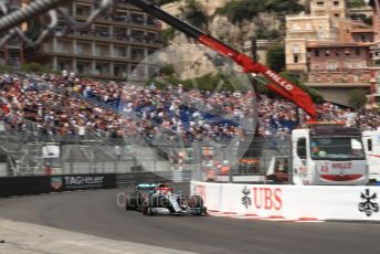 World © Octane Photographic Ltd. Formula 1 – Monaco GP. Qualifying. Mercedes AMG Petronas Motorsport AMG F1 W10 EQ Power+ - Lewis Hamilton. Monte-Carlo, Monaco. Saturday 25th May 2019.