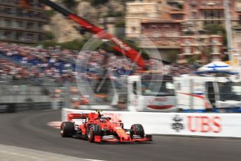 World © Octane Photographic Ltd. Formula 1 – Monaco GP. Qualifying. Scuderia Ferrari SF90 – Charles Leclerc. Monte-Carlo, Monaco. Saturday 25th May 2019.