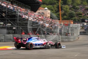 World © Octane Photographic Ltd. Formula 1 – Monaco GP. Qualifying. SportPesa Racing Point RP19 – Lance Stroll. Monte-Carlo, Monaco. Saturday 25th May 2019.