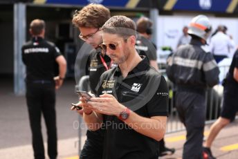 World © Octane Photographic Ltd. Formula 1 – Monaco GP. Qualifying. Rich Energy Haas F1 Team VF19 – Romain Grosjean. Monte-Carlo, Monaco. Saturday 25th May 2019.