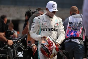 World © Octane Photographic Ltd. Formula 1 – Monaco GP. Qualifying. Mercedes AMG Petronas Motorsport AMG F1 W10 EQ Power+ - Lewis Hamilton. Monte-Carlo, Monaco. Saturday 25th May 2019.