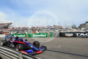 World © Octane Photographic Ltd. Formula 1 – Monaco GP. Qualifying. Scuderia Toro Rosso STR14 – Alexander Albon. Monte-Carlo, Monaco. Saturday 25th May 2019.