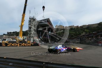World © Octane Photographic Ltd. Formula 1 – Monaco GP. Qualifying. Scuderia Toro Rosso STR14 – Daniil Kvyat. Monte-Carlo, Monaco. Saturday 25th May 2019.