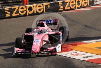 World © Octane Photographic Ltd. FIA Formula 2 (F2) – Monaco GP - Practice. BWT Arden - Tatiana Calderon. Monte-Carlo, Monaco. Thursday 23rd May 2019.