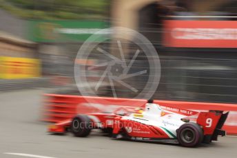 World © Octane Photographic Ltd. FIA Formula 2 (F2) – Monaco GP - Qualifying. Prema Racing – Mick Schumacher. Monte-Carlo, Monaco. Thursday 23rd May 2019.