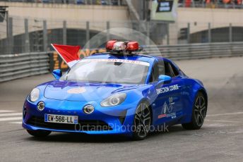 World © Octane Photographic Ltd. FIA Formula 2 (F2) – Monaco GP - Qualifying. Renault Alpine course car. Monte-Carlo, Monaco. Thursday 23rd May 2019.