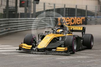 World © Octane Photographic Ltd. FIA Formula 2 (F2) – Monaco GP - Qualifying. Virtuosi Racing - Guanyu Zhou. Monte-Carlo, Monaco. Thursday 23rd May 2019.