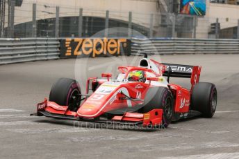 World © Octane Photographic Ltd. FIA Formula 2 (F2) – Monaco GP - Qualifying. Prema Racing – Mick Schumacher. Monte-Carlo, Monaco. Thursday 23rd May 2019.