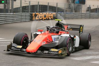 World © Octane Photographic Ltd. FIA Formula 2 (F2) – Monaco GP - Qualifying. MP Motorsport - Mahaveer Raghunathan. Monte-Carlo, Monaco. Thursday 23rd May 2019.
