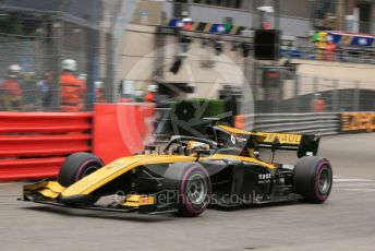 World © Octane Photographic Ltd. FIA Formula 2 (F2) – Monaco GP - Qualifying. Virtuosi Racing - Guanyu Zhou. Monte-Carlo, Monaco. Thursday 23rd May 2019.