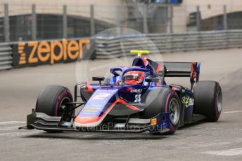 World © Octane Photographic Ltd. FIA Formula 2 (F2) – Monaco GP - Qualifying. Carlin - Nobuharu Matsushita. Monte-Carlo, Monaco. Thursday 23rd May 2019.