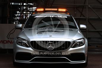 World © Octane Photographic Ltd. FIA Formula 2 (F2) – Monaco GP - Race 1. Mercedes AMG E63 Medical Car. Monte-Carlo, Monaco. Friday 24th May 2019.