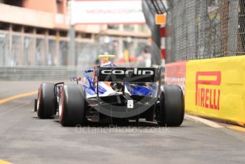 World © Octane Photographic Ltd. FIA Formula 2 (F2) – Monaco GP - Race 1. Carlin - Nobuharu Matsushita. Monte-Carlo, Monaco. Friday 24th May 2019.