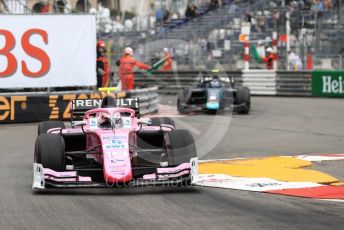World © Octane Photographic Ltd. FIA Formula 2 (F2) – Monaco GP - Race 1. BWT Arden - Anthoine Hubert and DAMS - Nicholas Latifi. Monte-Carlo, Monaco. Friday 24th May 2019.