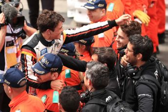 World © Octane Photographic Ltd. FIA Formula 2 (F2) – Monaco GP - Race 1 Parc Ferme. ART Grand Prix - Nyck de Vries. Monte-Carlo, Monaco. Friday 24th May 2019.