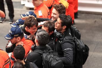 World © Octane Photographic Ltd. FIA Formula 2 (F2) – Monaco GP - Race 1 Parc Ferme. ART Grand Prix - Nyck de Vries. Monte-Carlo, Monaco. Friday 24th May 2019.