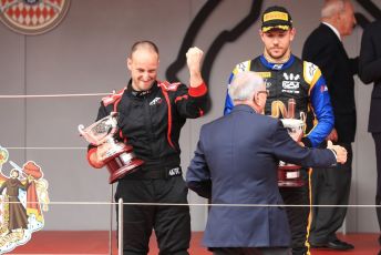 World © Octane Photographic Ltd. FIA Formula 2 (F2) – Monaco GP - Race 1 Podium. ART Grand Prix. Monte-Carlo, Monaco. Friday 24th May 2019.